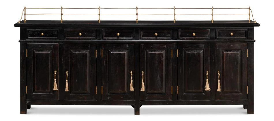 Covent Gardens Sideboard - Ebony - Remutear