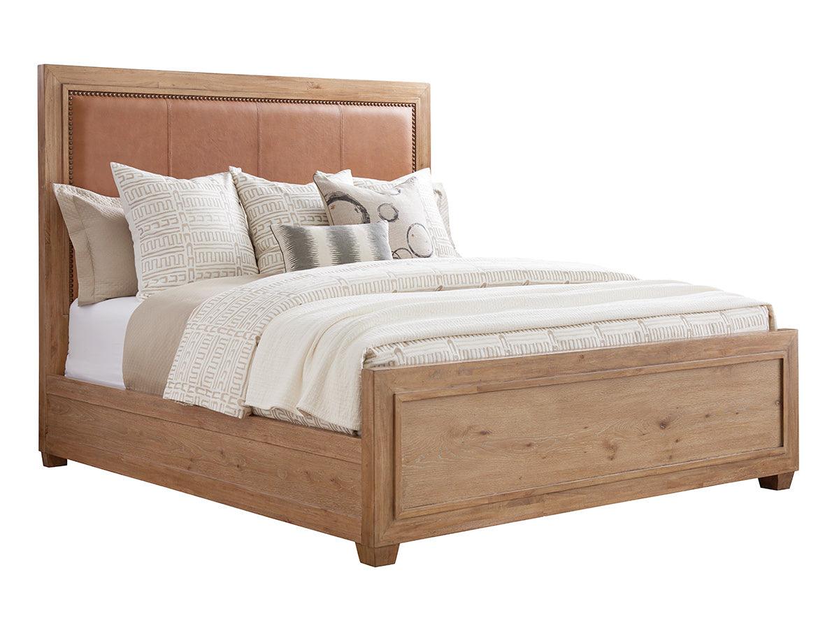 Los Altos Antilles Upholstered Panel Bed - Remutear