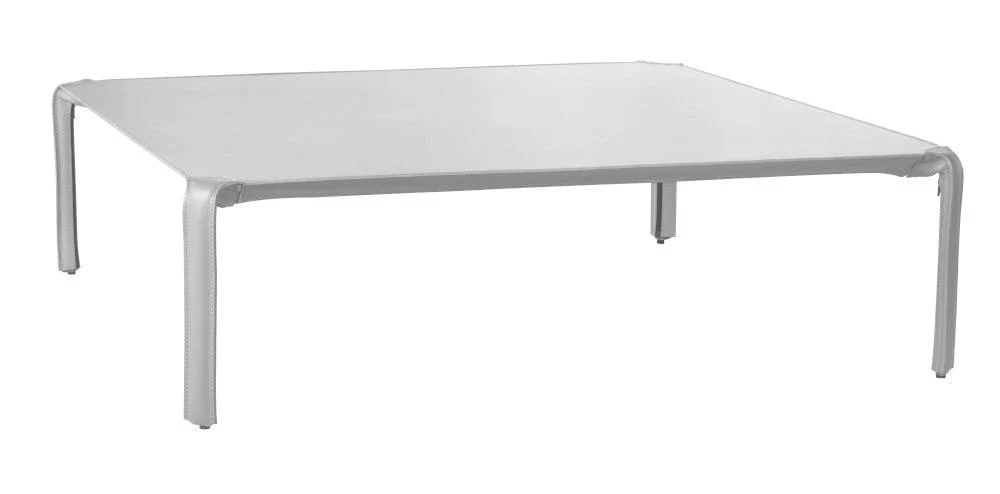Libro Square Cocktail Table, White - Remutear