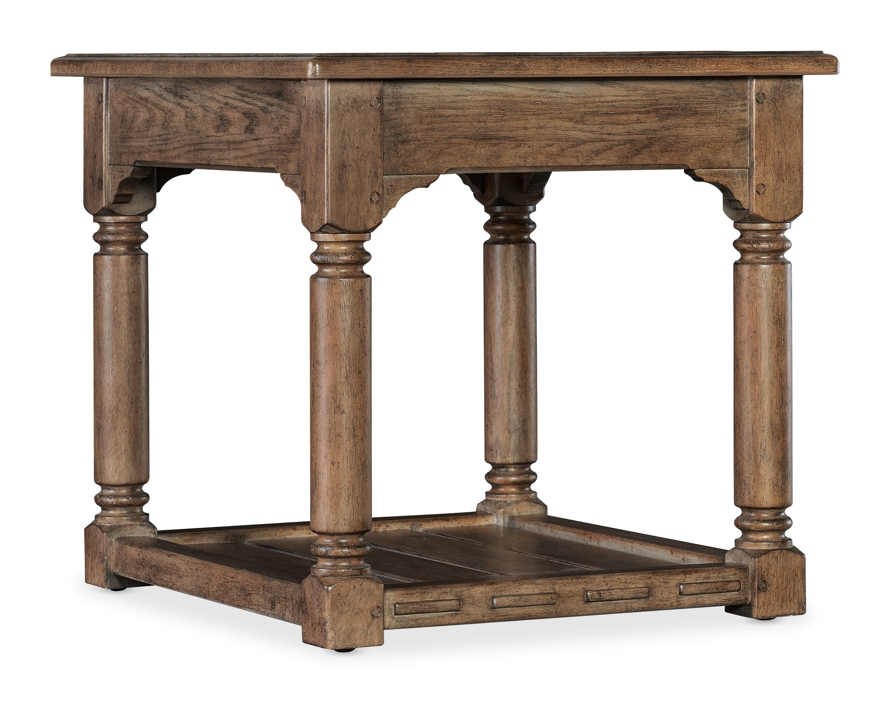 Americana End Table - Honey - Remutear
