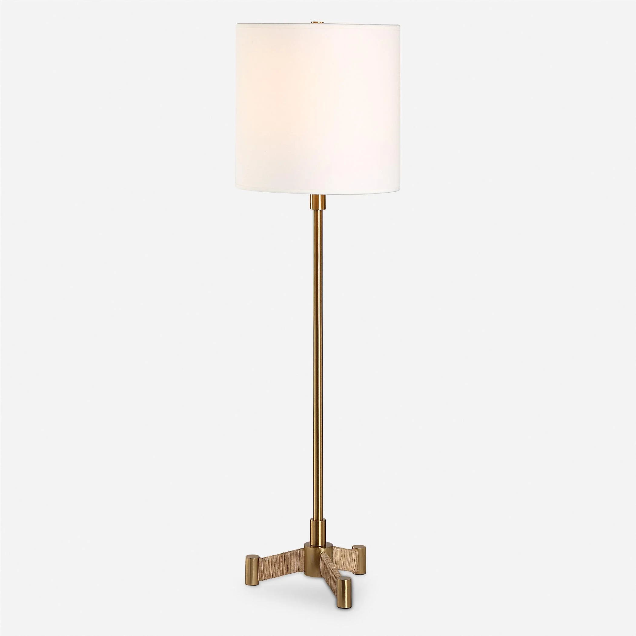 Lautoka Brass Buffet Lamp - Remutear