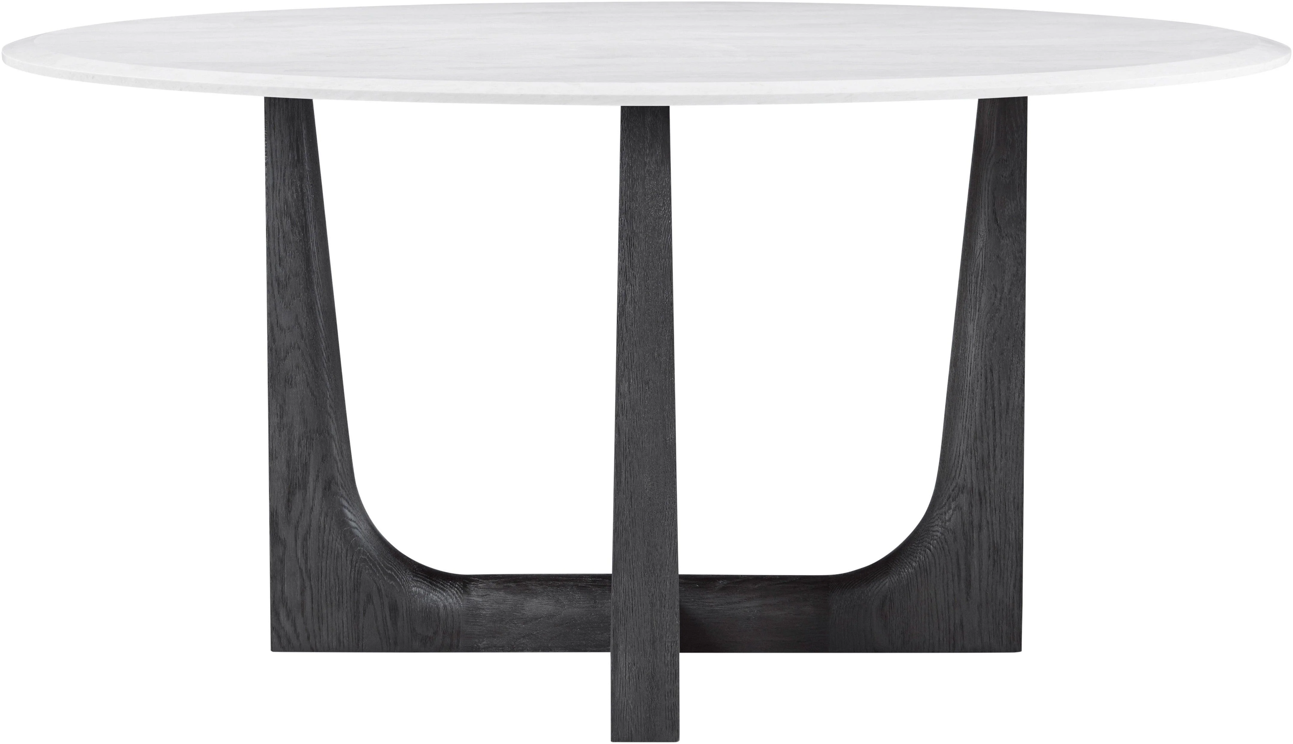 REPOSE MARBLE ROUND DINING TABLE - Remutear