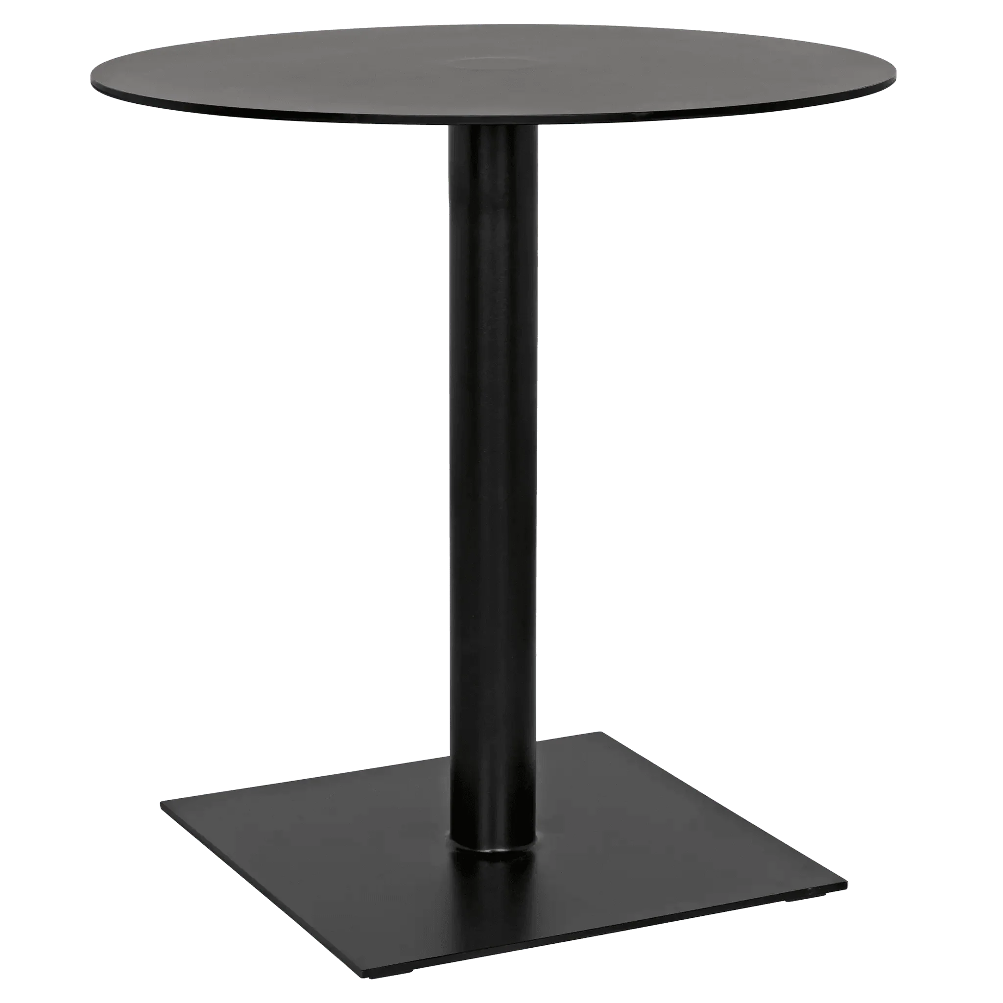 Mies Side Table, Black Steel - Remutear