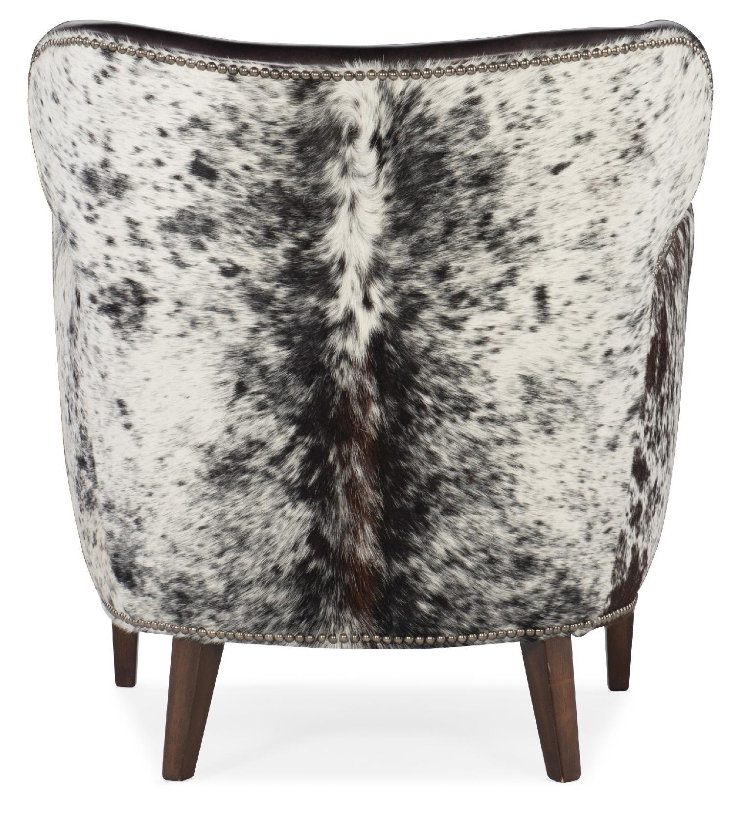 Kato Leather Club Chair with Salt Pepper HOH - Remutear