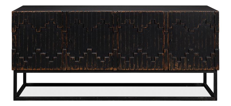 Aztec Sideboard - Black - Remutear