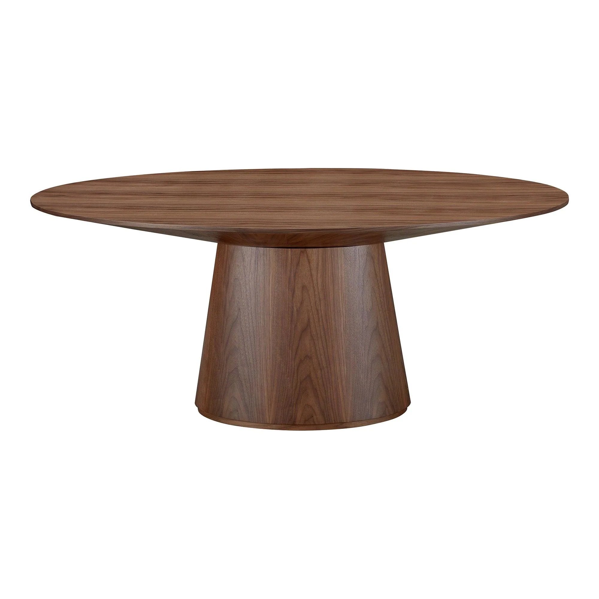 Otago Oval Dining Table Walnut - Remutear