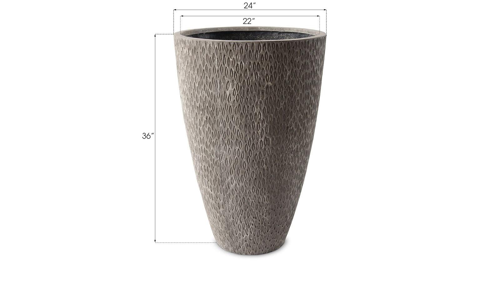 Griswold Planter Gray, LG - Remutear