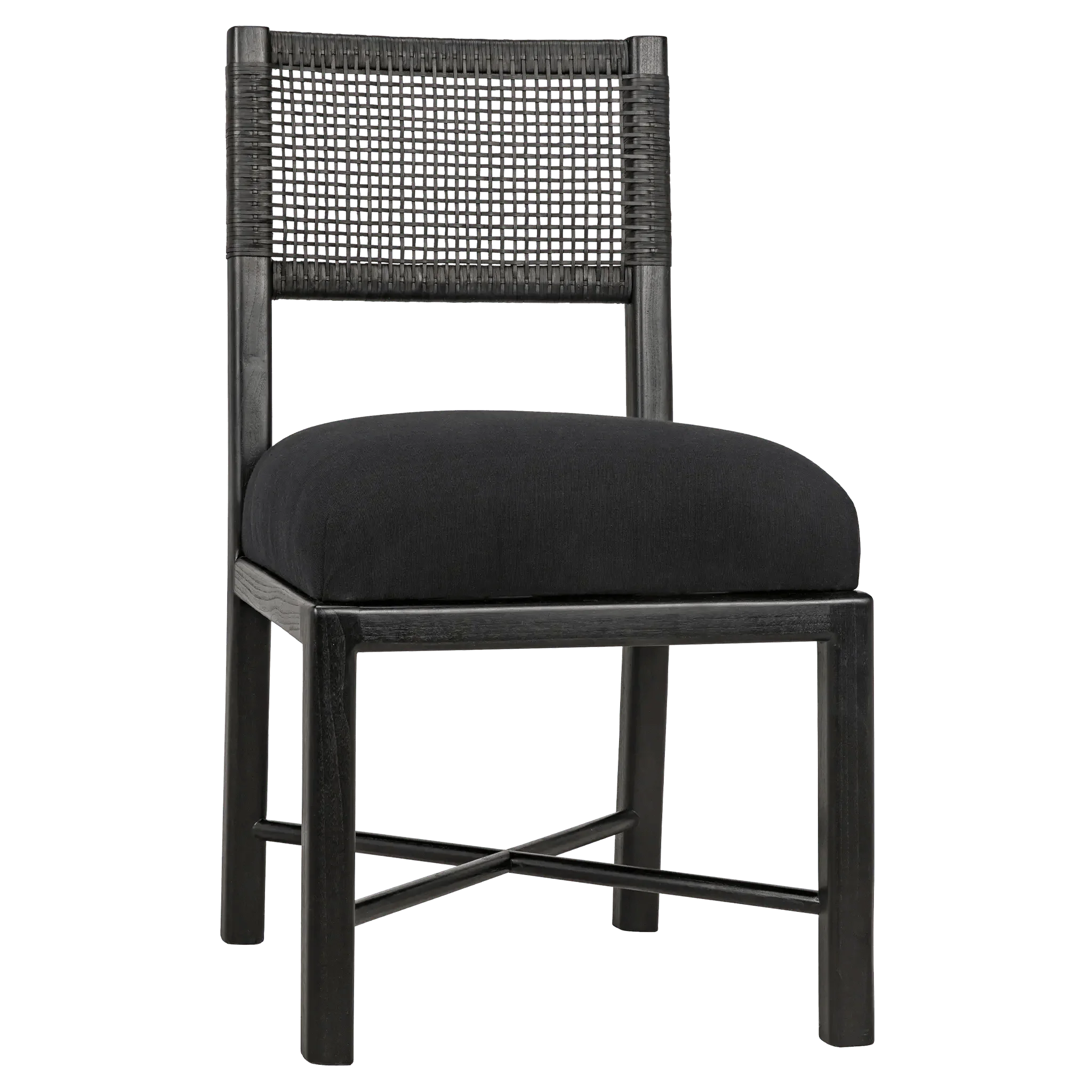 Lobos Chair, Charcoal Black - Remutear