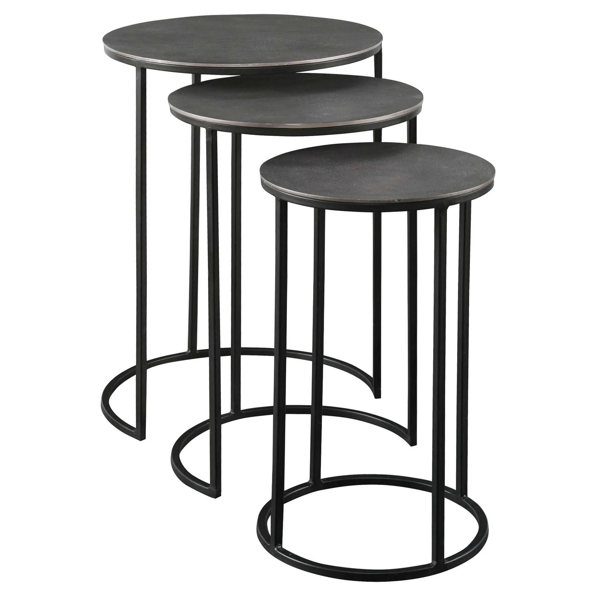 Erik Metal Nesting Tables, S/3 - Remutear