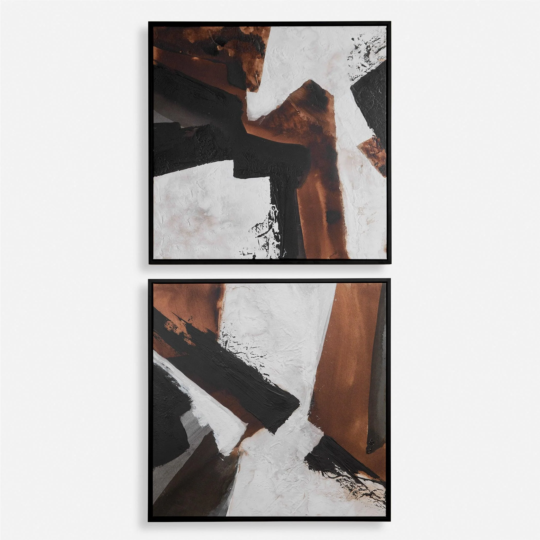 Tactile Inspiration Framed Abstract Art, S/2 - Remutear