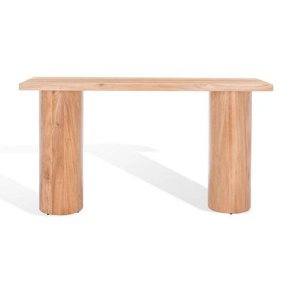 SANCHEZ ELM WOOD CONSOLE TABLE - Remutear