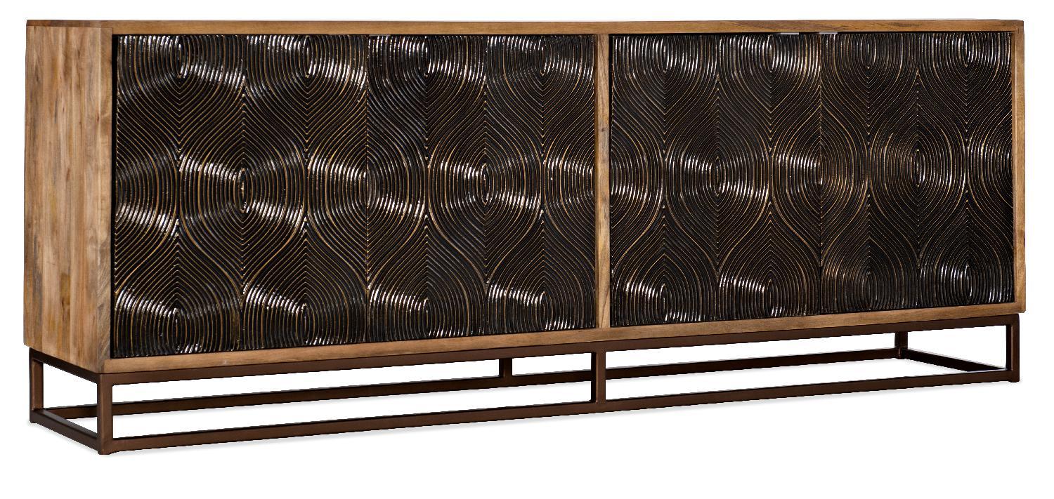 Swirl Door Entertainment Console - Remutear
