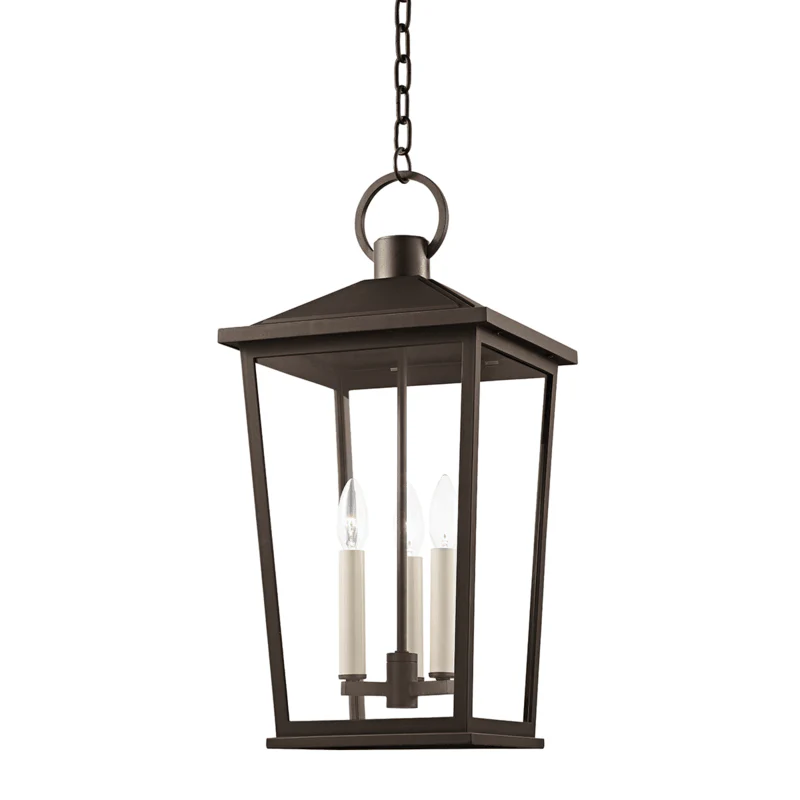 SOREN 3 LIGHT LARGE EXTERIOR LANTERN - Remutear