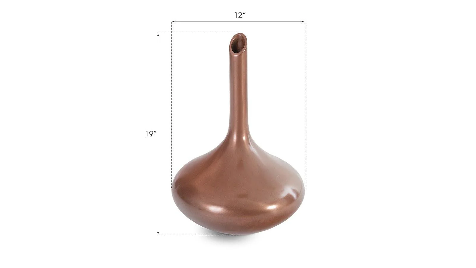 Julian Vase, Copper Top Coat - Remutear