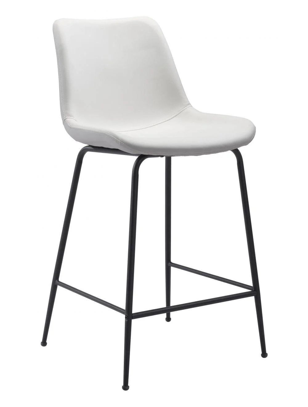 Byron Counter Chair White - Remutear