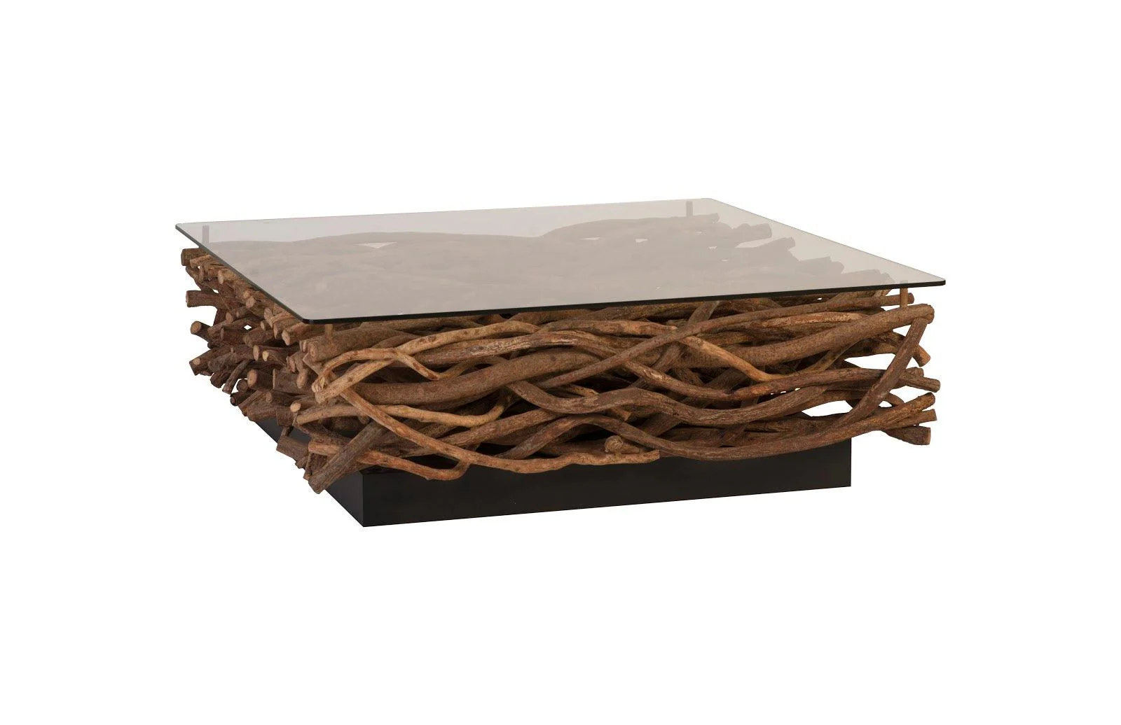 Vine Coffee Table, with Glass - Remutear