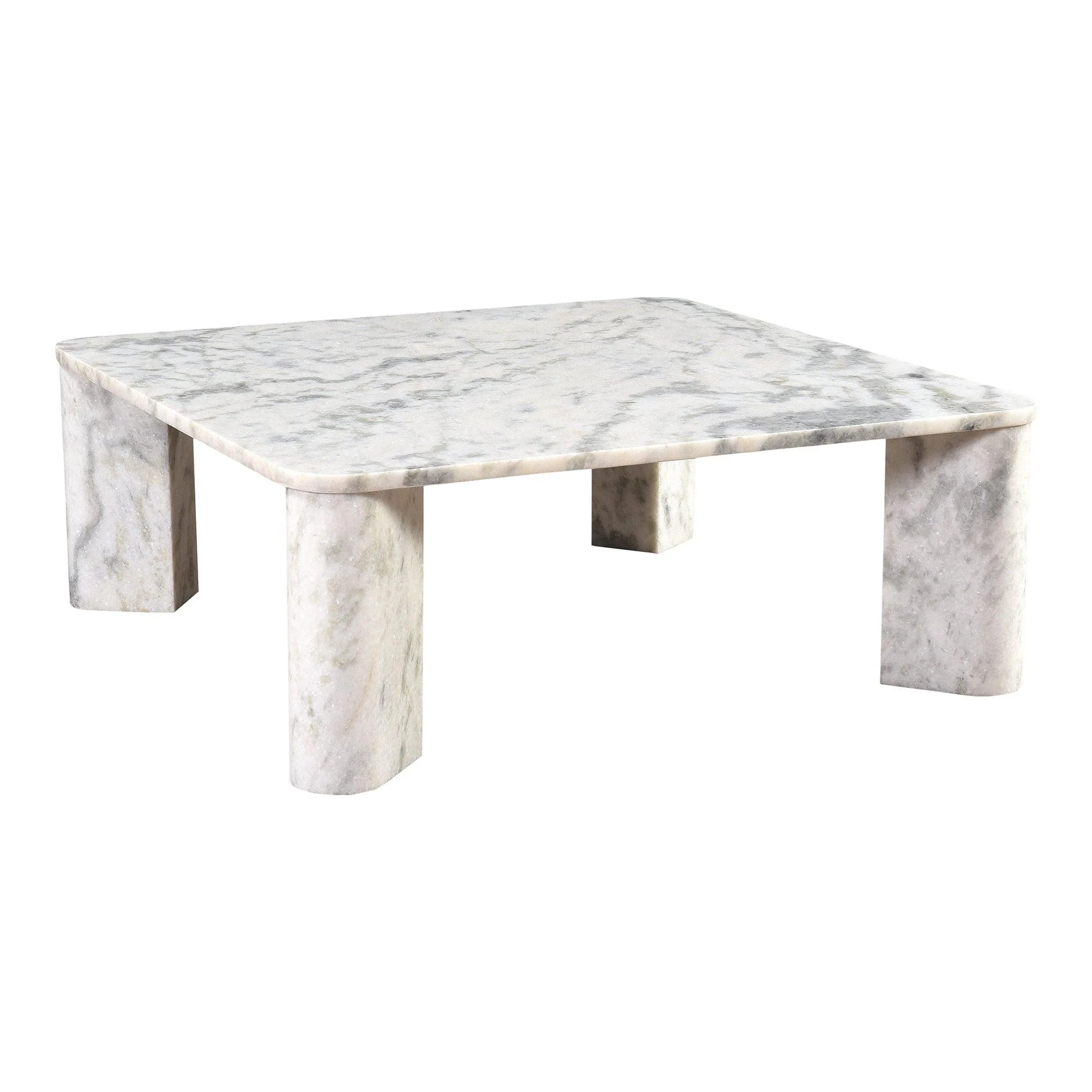 Segment Coffee Table Ashen Grey Matrix - Remutear