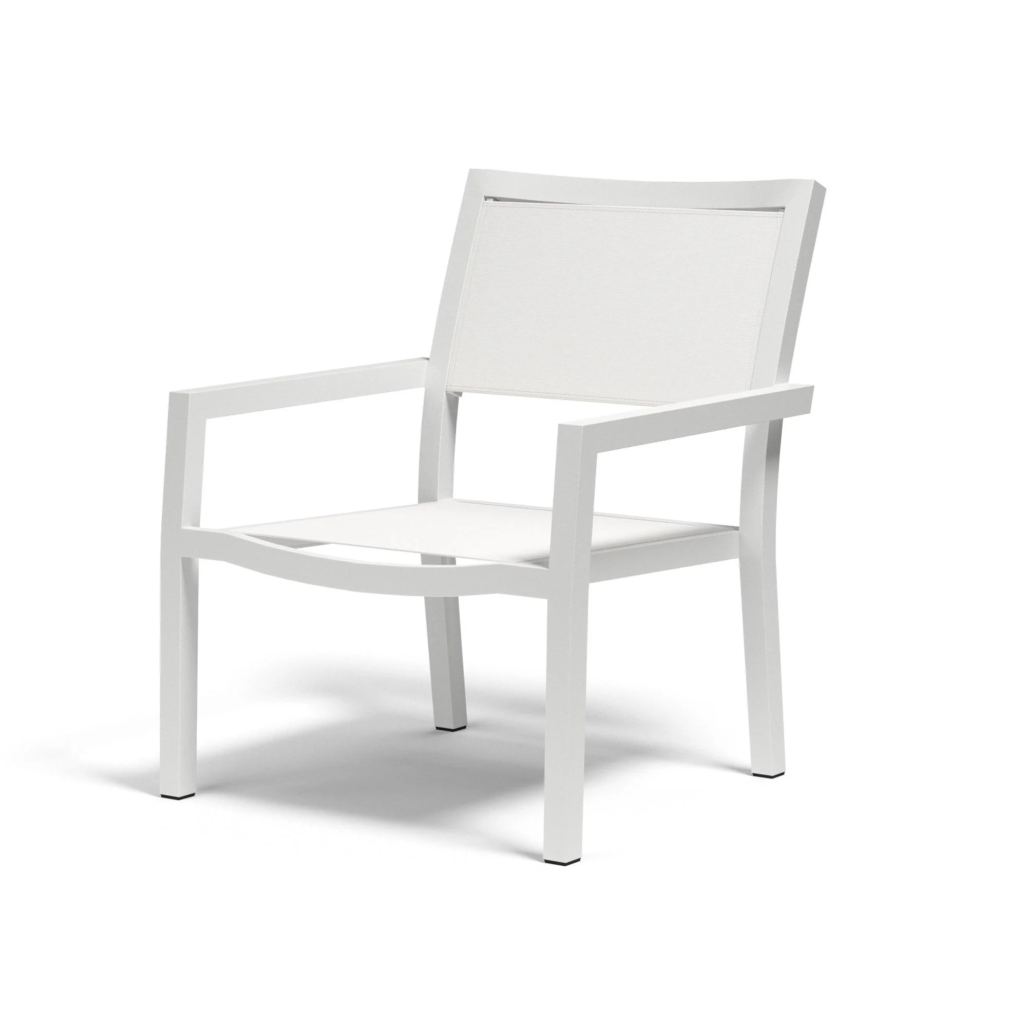 Naples Stackable Sling Club Chair - Remutear