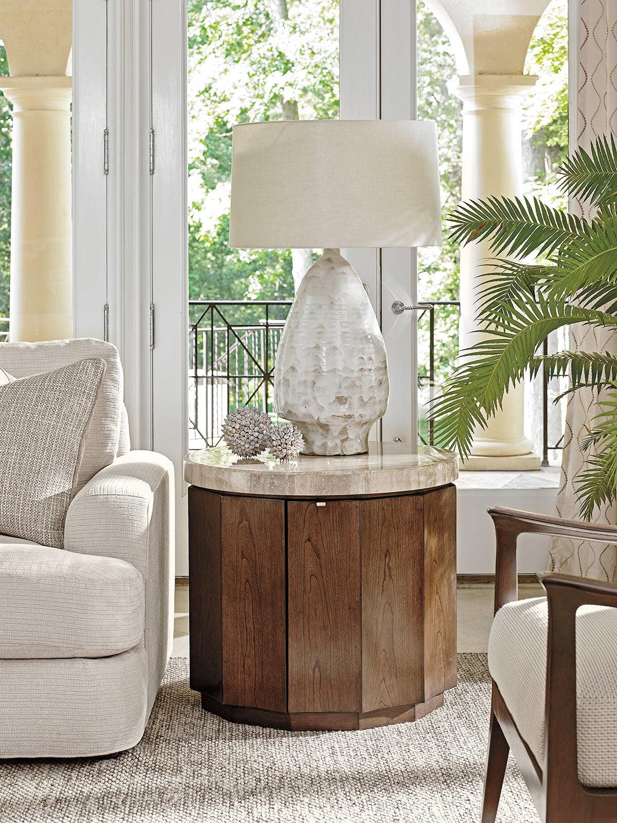 Laurel Canyon Glendora Drum Table - Remutear