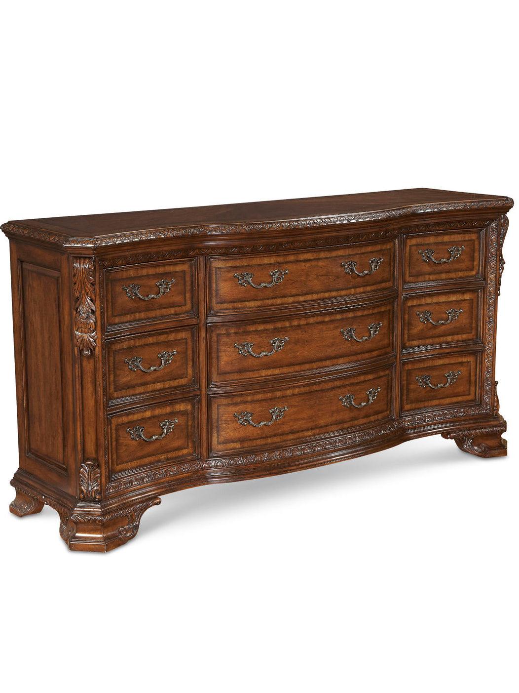 Old World Drawer Dresser - Remutear