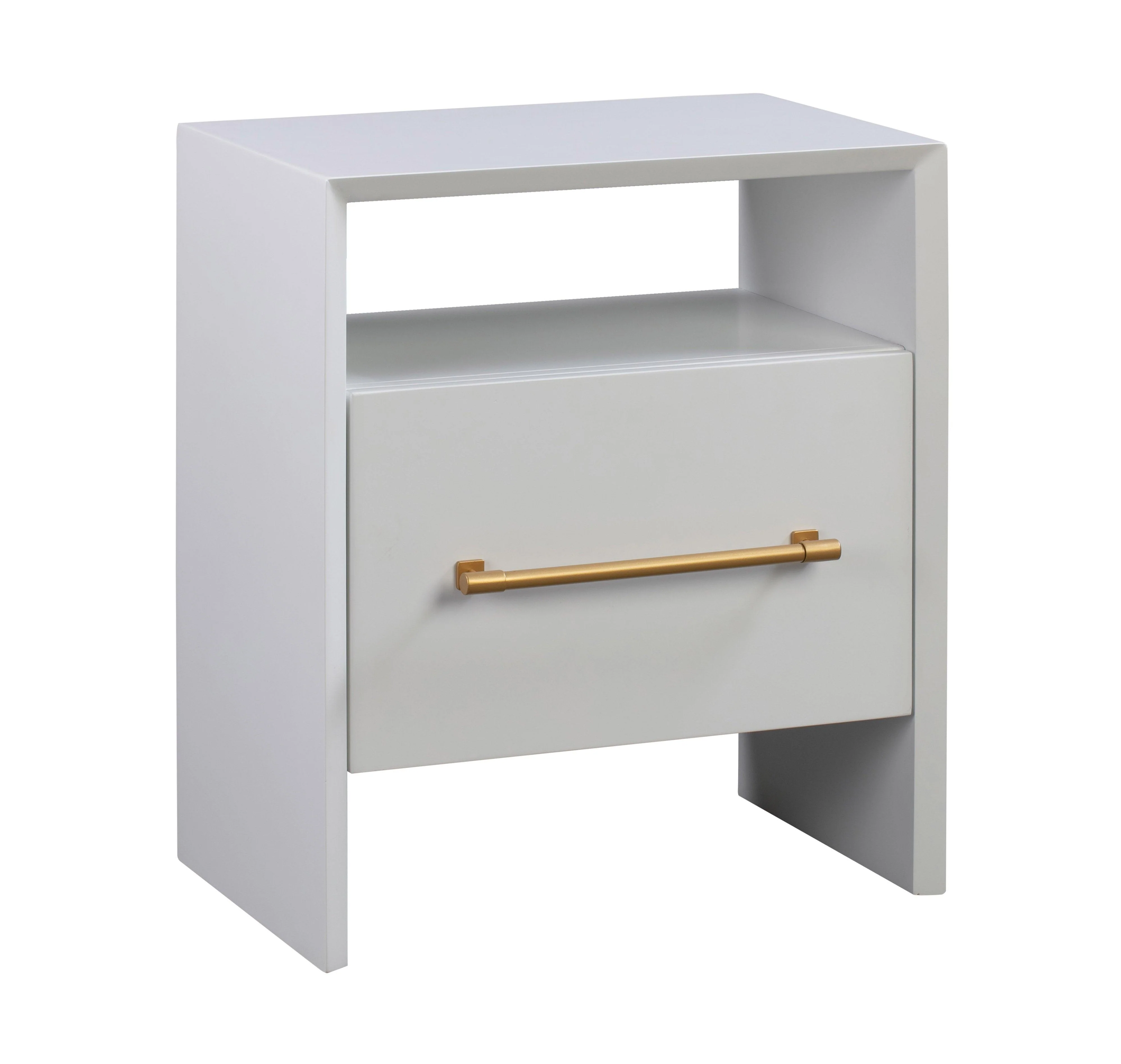 Libre White Nightstand - Remutear