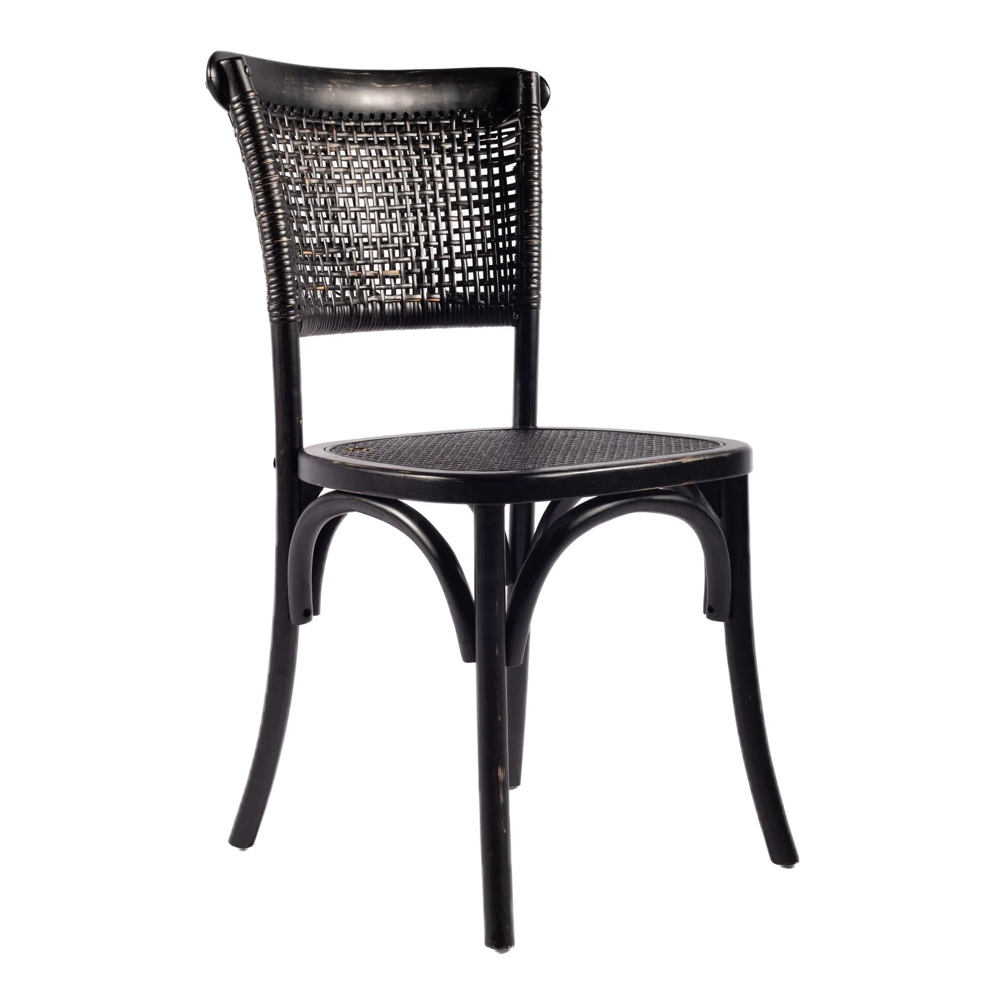 Churchill Dining Chair Antique Black - Set Of Two - Remutear