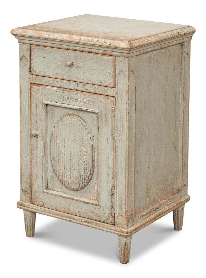 Ribbon One Door Commode - Sage - Remutear