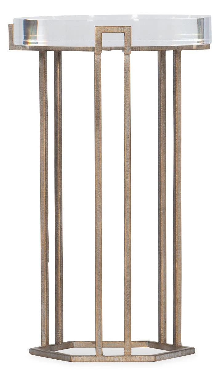Melange Grove Round End Table - Remutear
