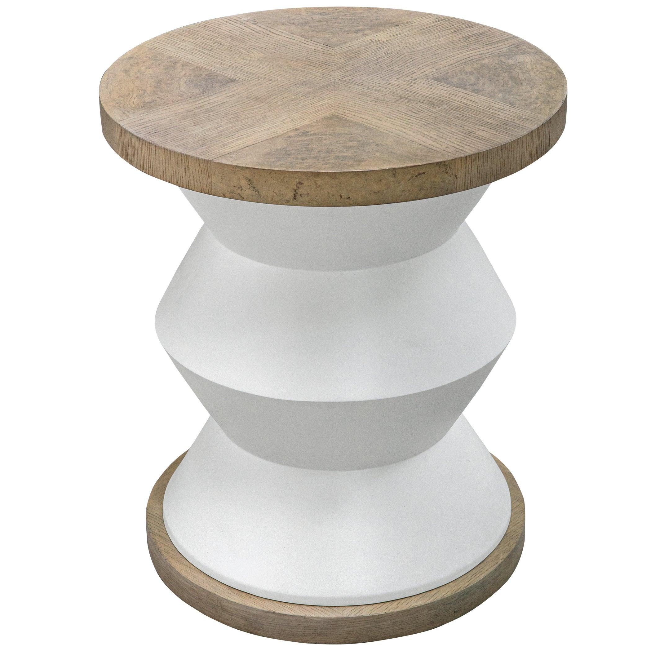 Spool Geometric Side Table - Remutear