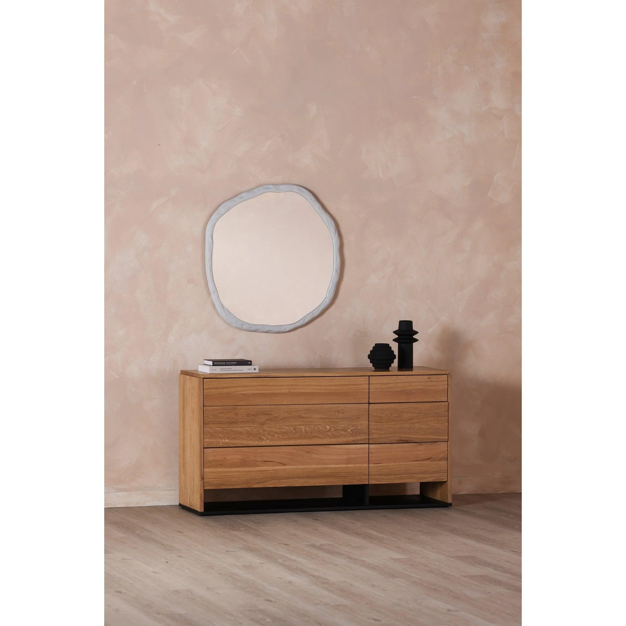 Foundry Mirror Large White - Remutear