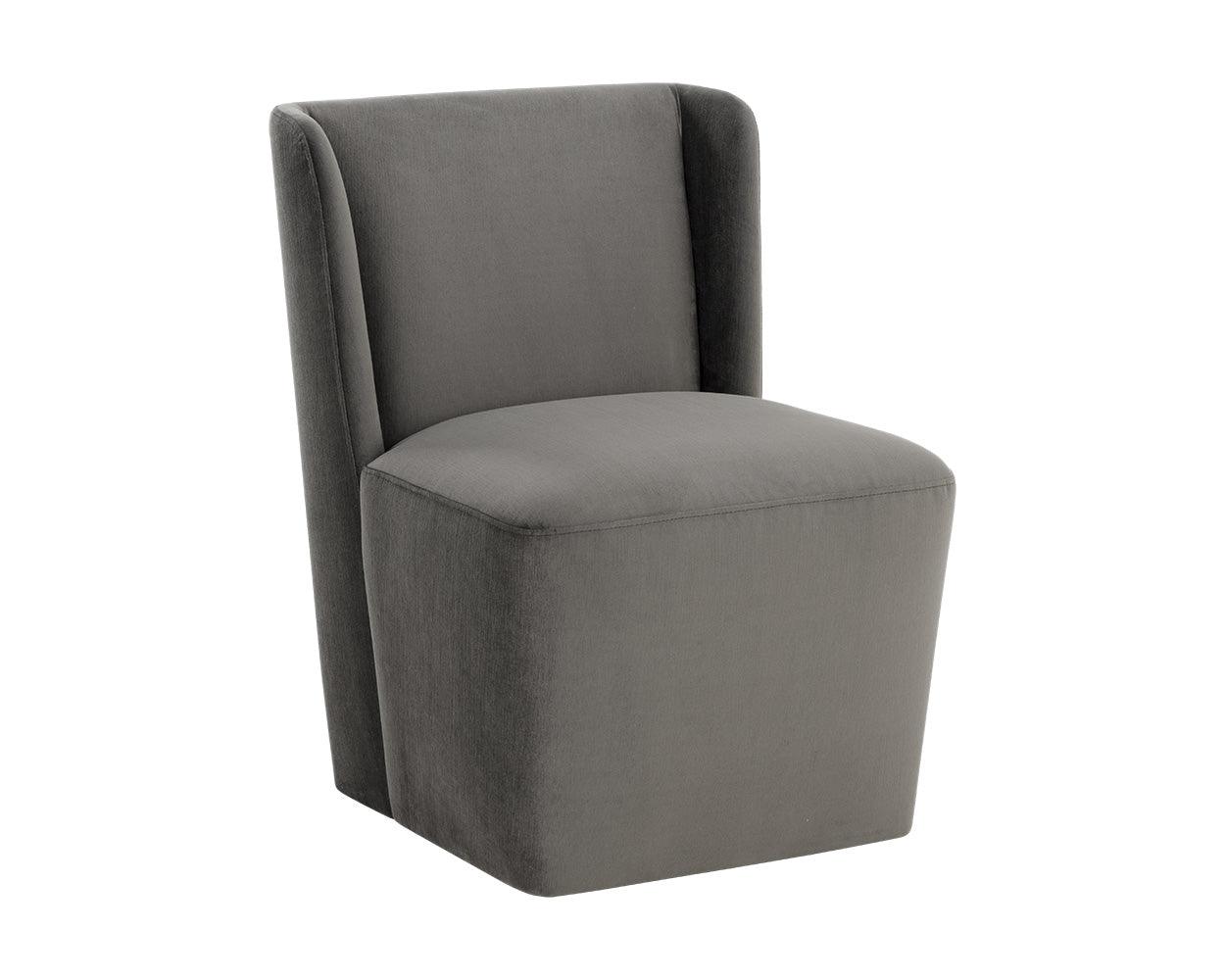 Amita Wheeled Dining Chair - Remutear