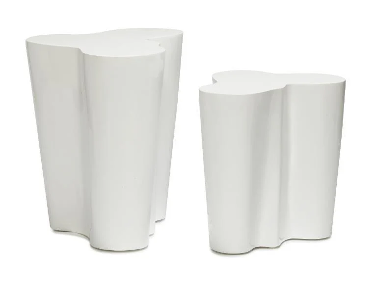 Orgo Occasional Table, Small, White - Remutear