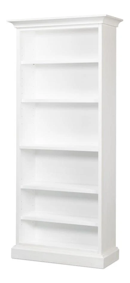 Open Shelf Bookcase - Cortina White - Remutear