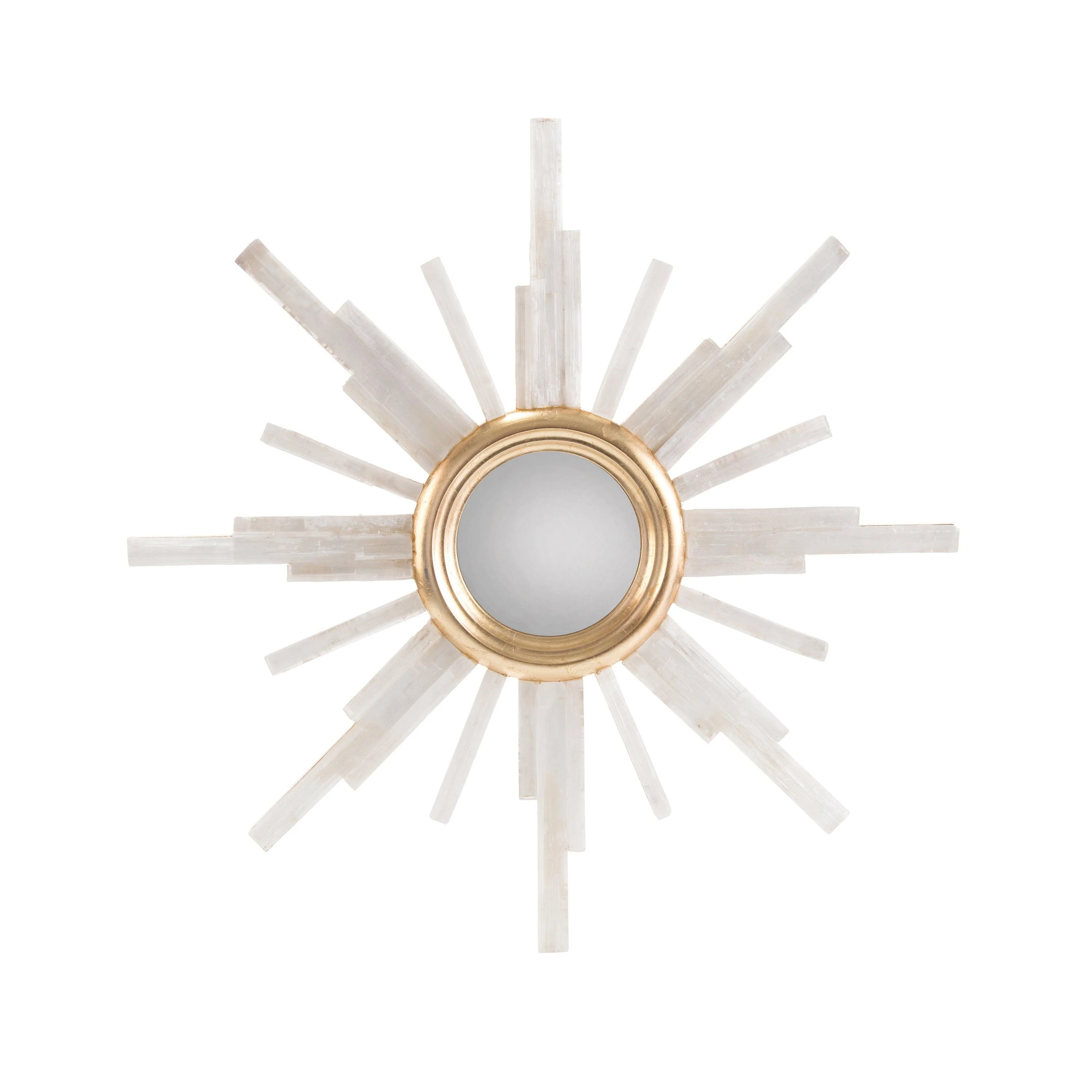 Selenite Star Mirror - Remutear