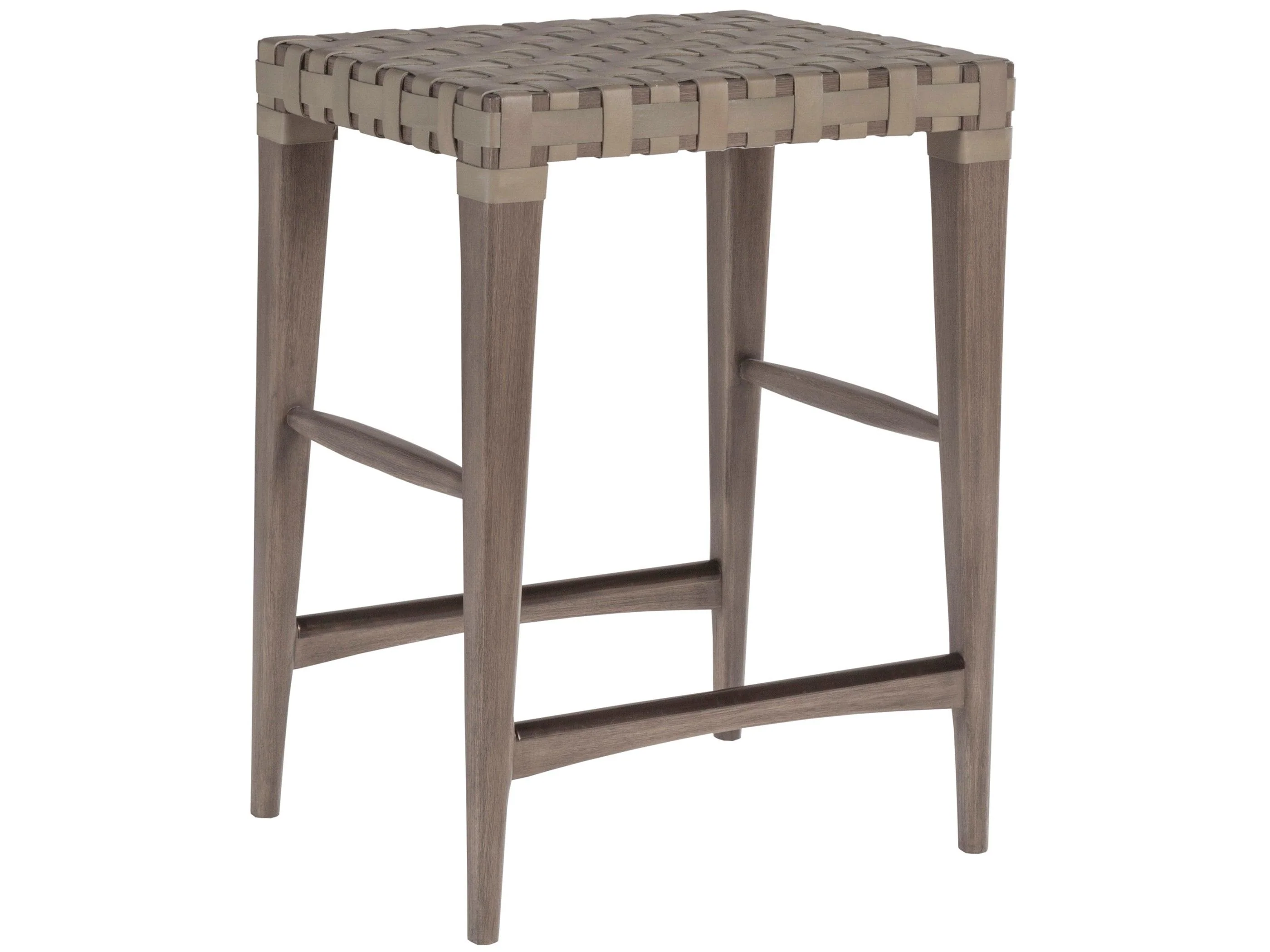 Cohesion Milo Leather Backless Counter Stool - Remutear