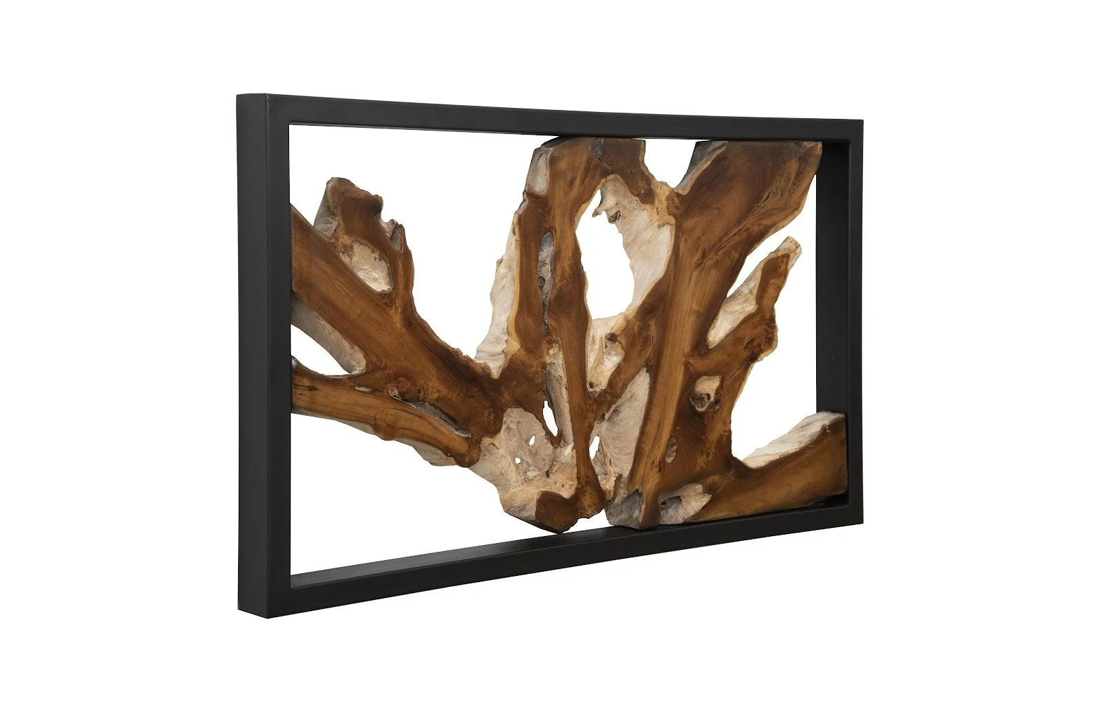 Framed Root Wall Art, Rectangle, Black - Remutear