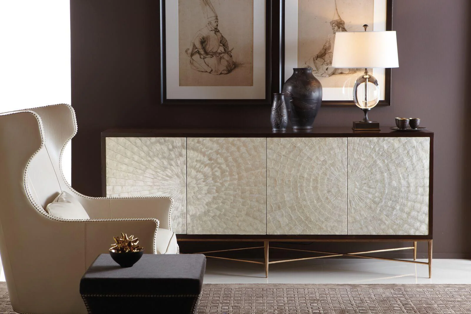 ADAGIO BUFFET CAPIZ SHELL BUFFET - Remutear