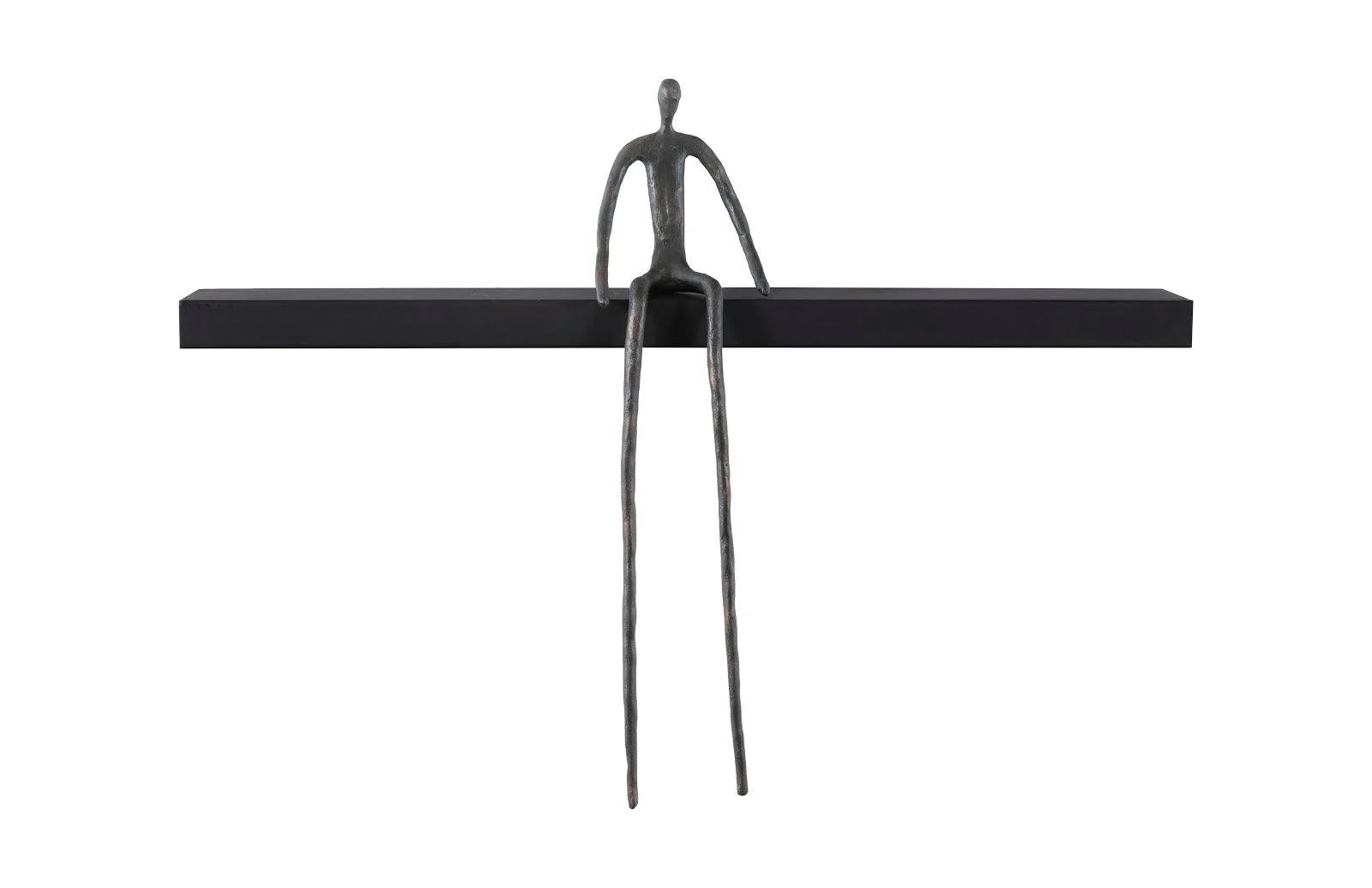 Moveable Man on Shelf, Sitting, A - Remutear