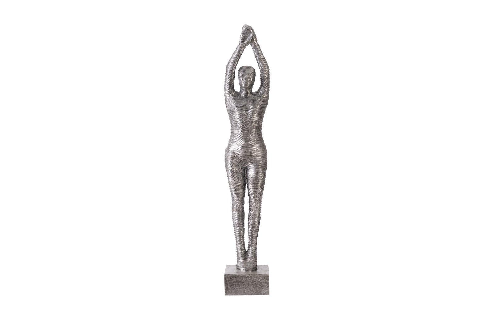 Standing Diving Sculpture, Black/Silver, Aluminum - Remutear