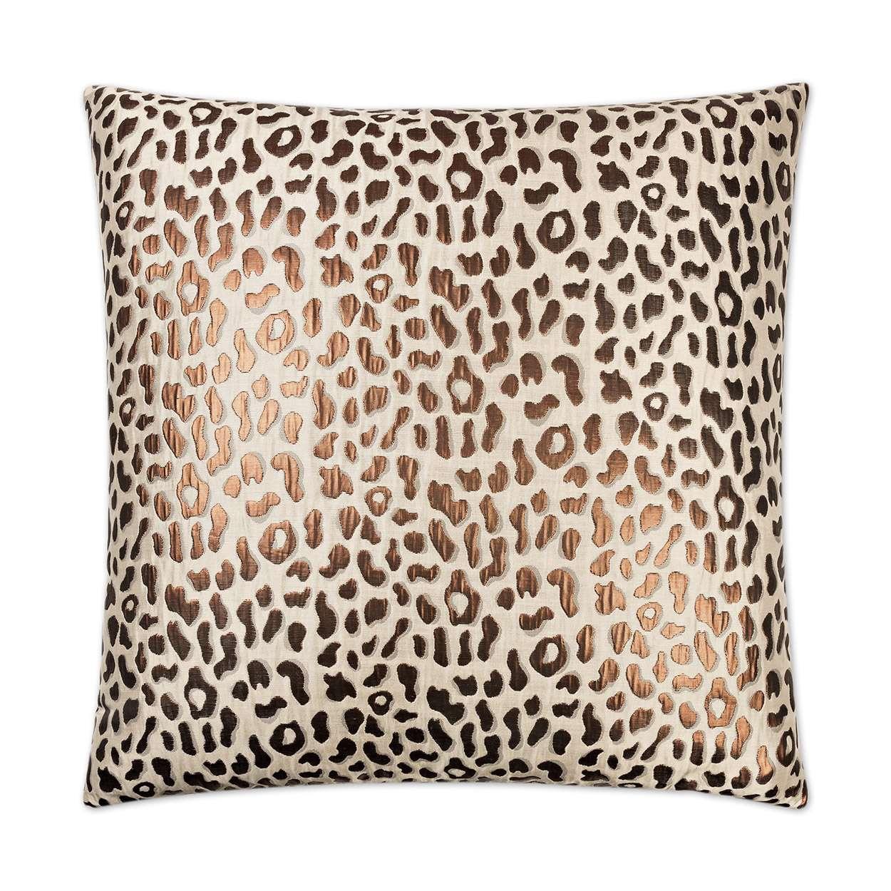 Metallic Cheetah Pillow - Remutear