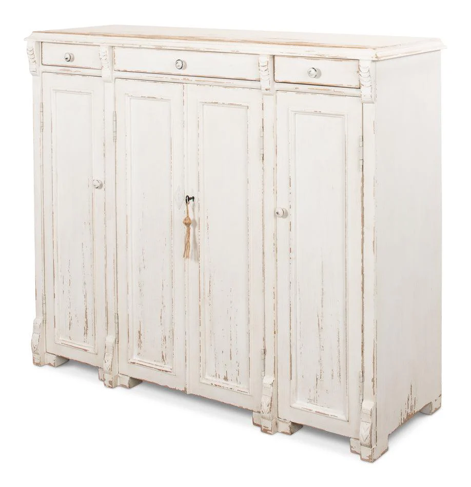 White Swan Tall Sideboard - Remutear