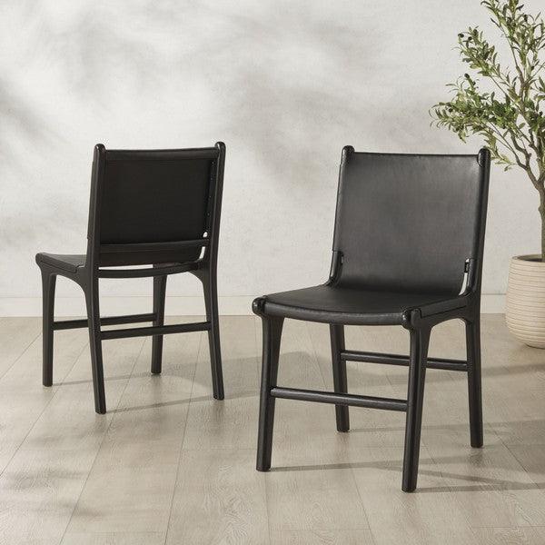 Cassaphina Leather Dining Chair - Set Of 2 - Remutear