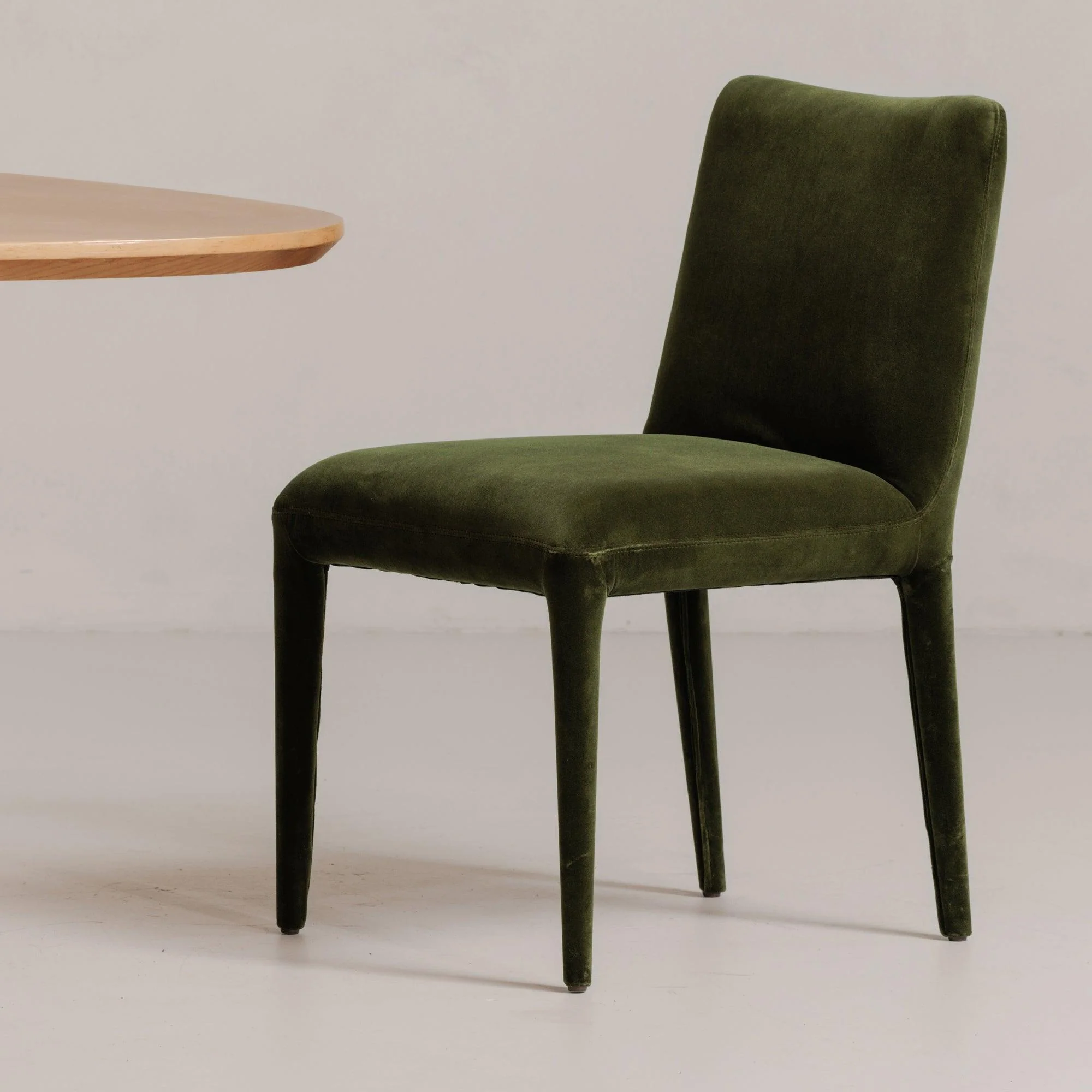 Calla Dining Chair Green Velvet - Set Of Two - Remutear