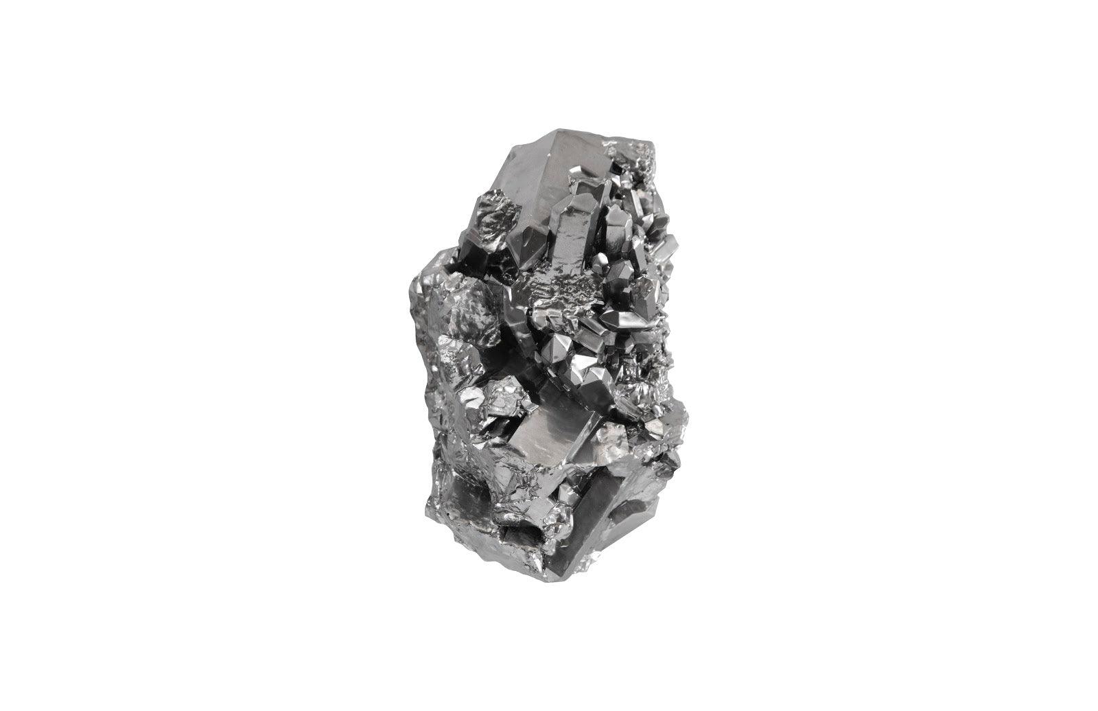 Cast Crystal Wall Art, Liquid Silver, SM - Remutear