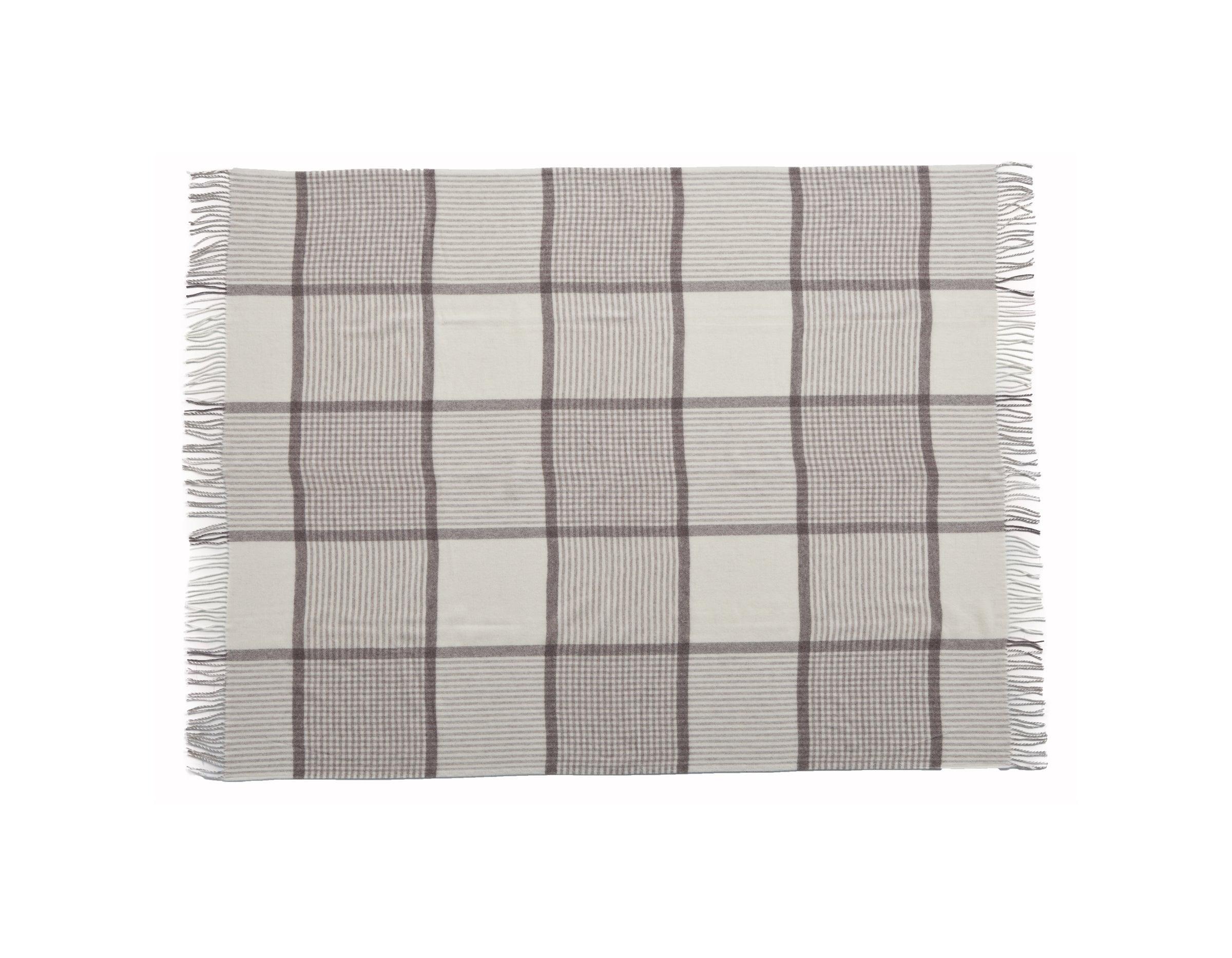Winston Woven Throw Cream - Remutear