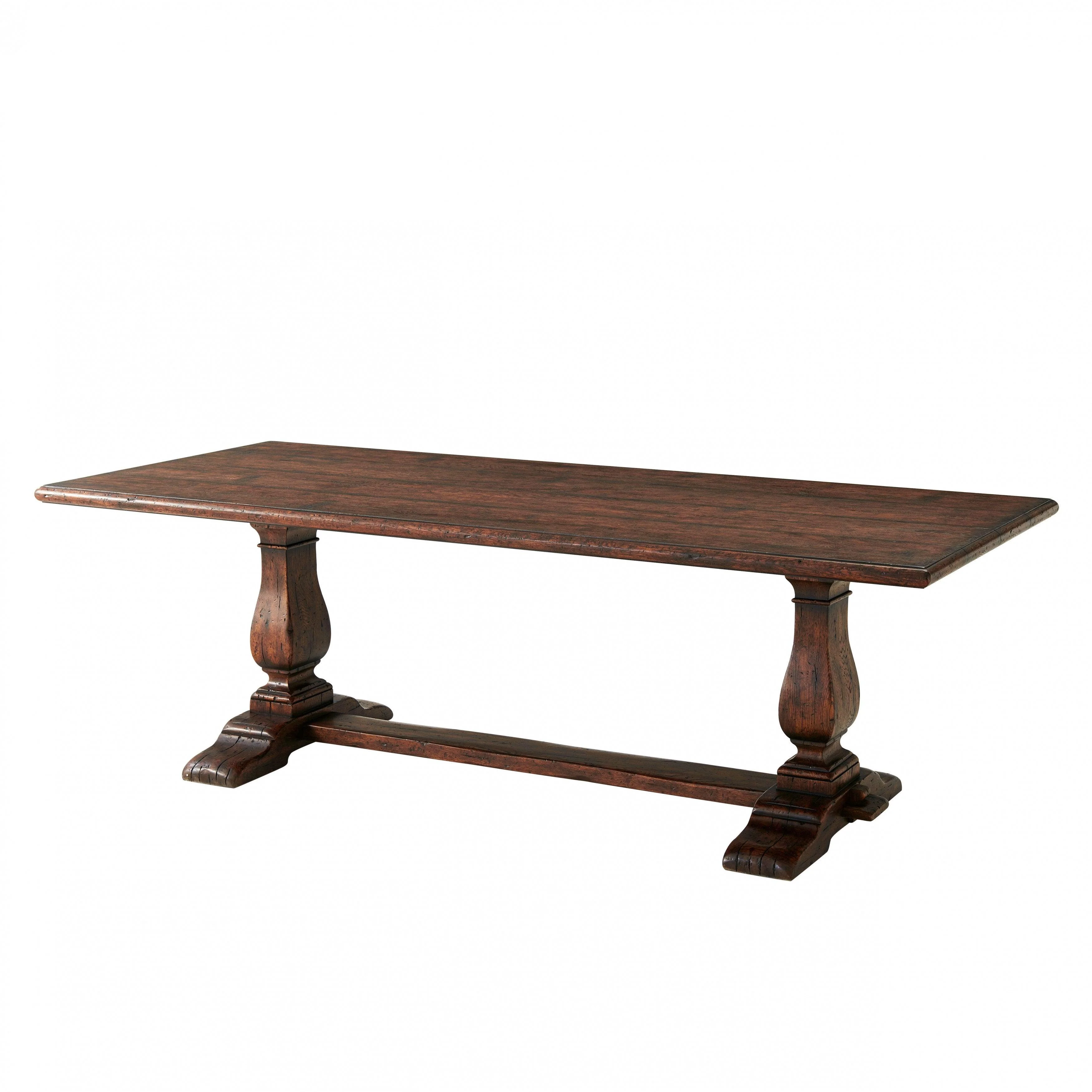 Victory Oak Refectory Dining Table - Remutear