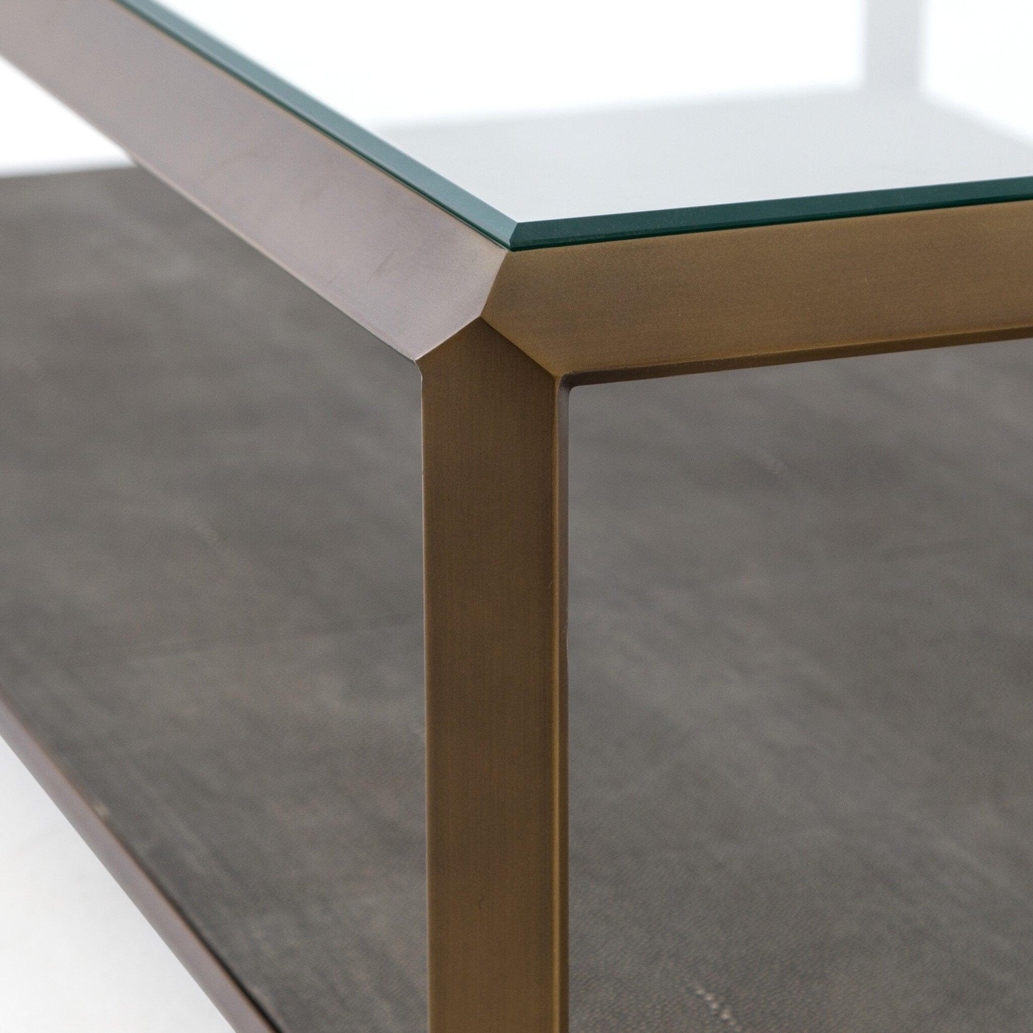 Shagreen Shadow Box Coffee Table - Remutear