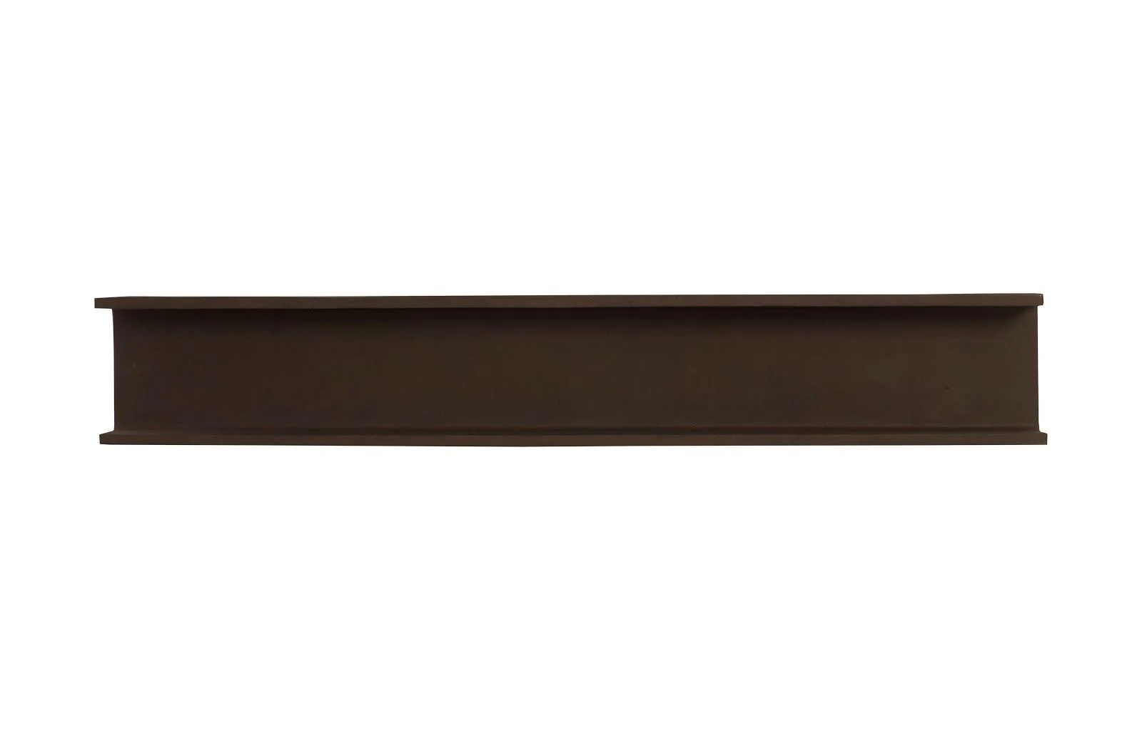I-Beam Wall Shelf, Rust - Remutear