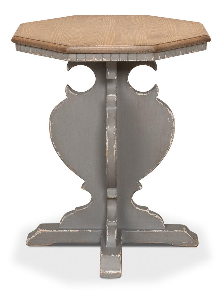 Brogan Side Table - Old Pine Finish - Remutear