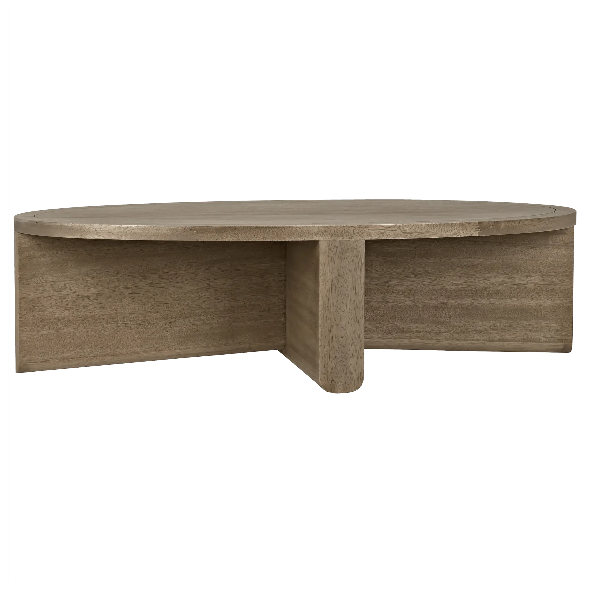 Bast Coffee Table, Washed Walnut - Remutear